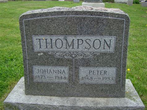 Johanna Jane Rasmussen Bjork Thompson 1873 1944 Find A Grave Memorial