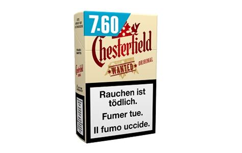 Chesterfield Orig Box Zigaretten