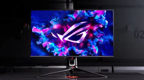 Asus Has The Worlds First 32″ 4k 240hz Oled Gaming Monitor With A