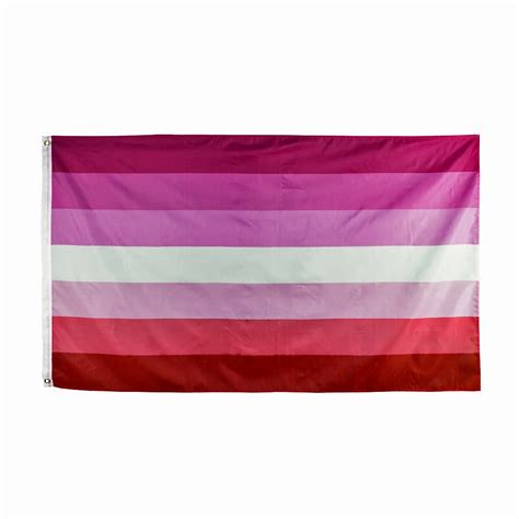 FLAGLAND pintalabios LGBT bandera arcoíris orgullo lésbico 90x150cm