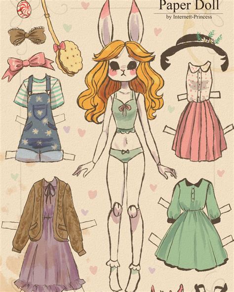 Paperdoll Digitalart Милые рисунки Винтажные бумажные куклы Милые каракули