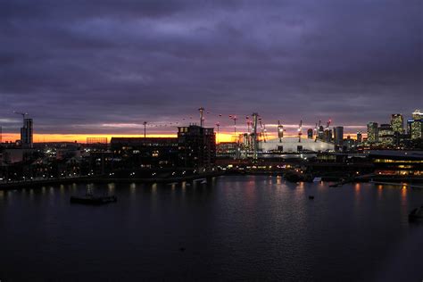 The O2 Arena At Night Rlondon