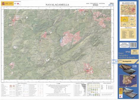 Navalagamella Mapa Topogr Fico Nacional