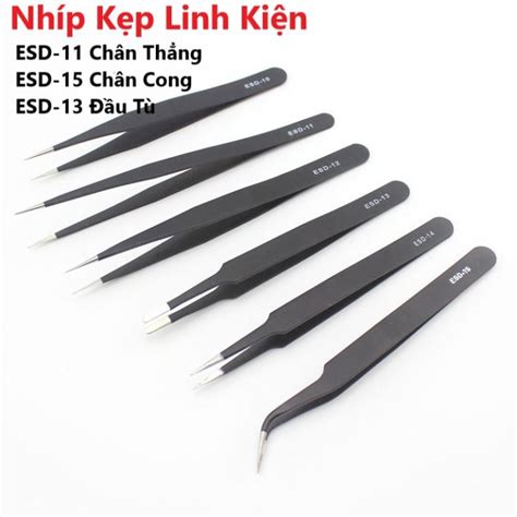 nhip kep linh kien dien tu chong tinh dien nhip nhat long  yen esd