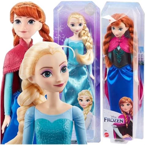 Kraina Lodu Elsa I Anna Lalka Zestaw 2 Sztuki Frozen Prezent Dla