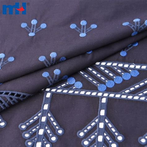 Laser Cutted Hollow Embroidery Lace Fabric