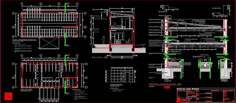 Mezzanine Constructive Detail DWG Detail For AutoCAD Designs CAD