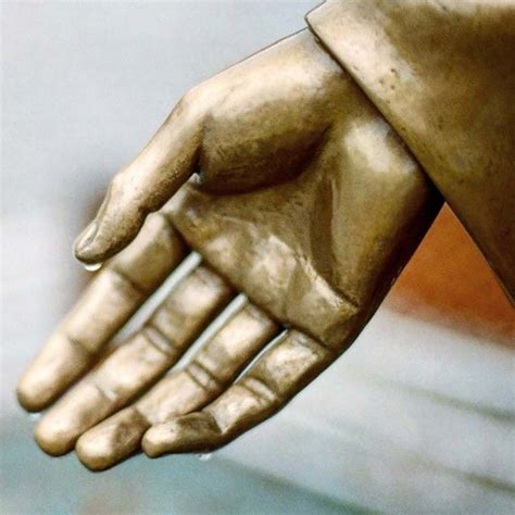 Jesus Bronze Statue Hand | Wolmyeongdong