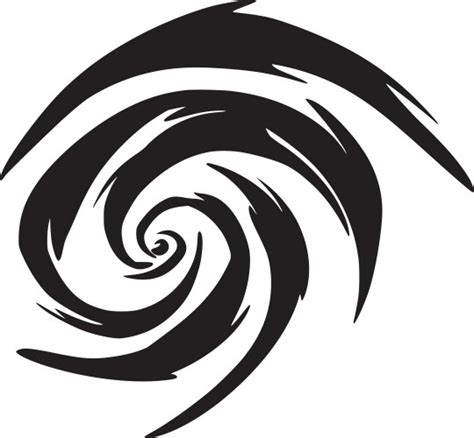 Tornado Line Icon Spiral Whirlwind And Hurricane Vector Image