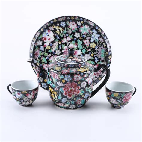 Chinese Porcelain Tea Set | EBTH