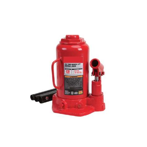 Ton Hydraulic Quick Lift Bottle Jack Horizon Tools