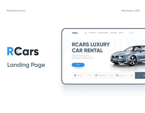 RCars | Car Rental Company on Behance