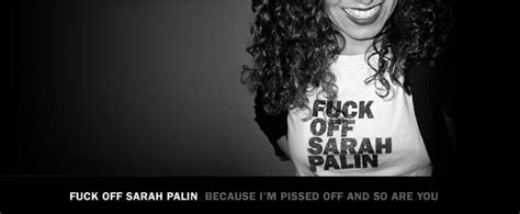 Fuck Off Sarah Palin Fuck Off Sarah Palin Button