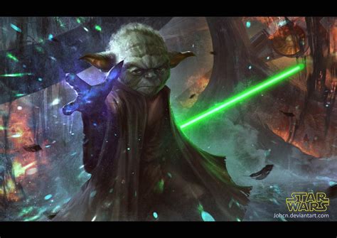 Yoda by JohnathanChong on DeviantArt | Yoda, Star wars film, New star wars