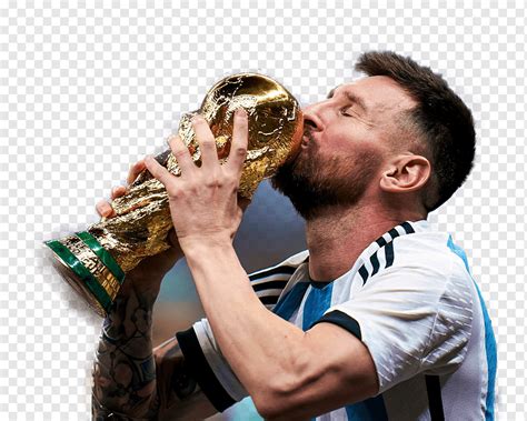 Messi Fifa World Cup Trophy Png Pngwing