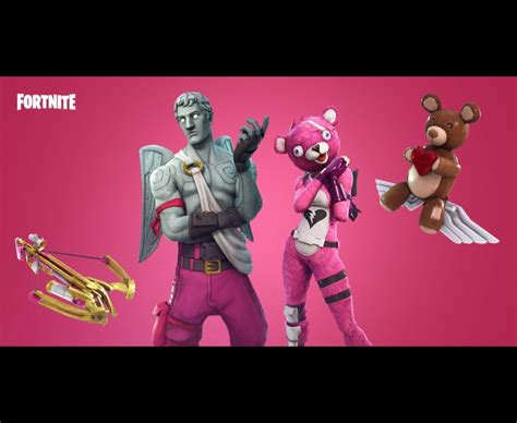 Fortnite Update Valentines Day Crossbow V242 Patch Notes Battle Royale Skins Revealed Ps4