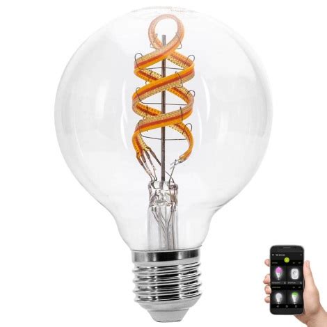 Ampoule Led Filament G E W V K Aigostar Lumimania