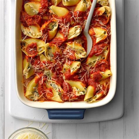 Creamy Seafood Stuffed Shells Recipe How To Make It