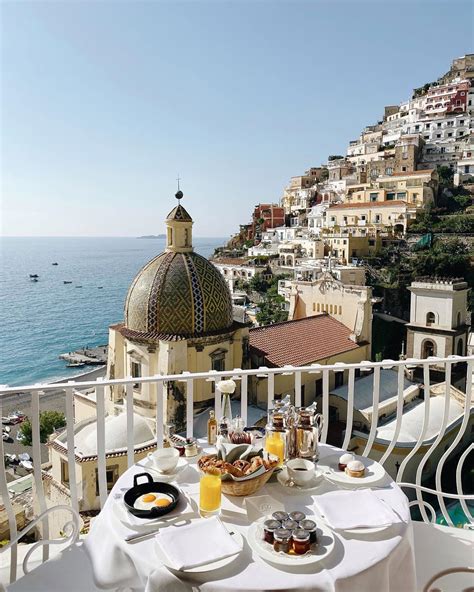 Breakfast In Positano By Andreavetrano 💙 Breakfastwithaview