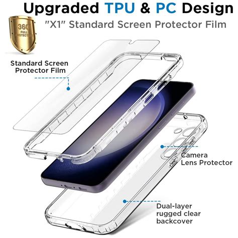 Husa Full Body Grade Transparenta Samsung Galaxy S Ultra Fata