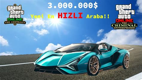 YENİ 2 999 999 EN HIZLI ARABA GTA 5 Online DLC YouTube