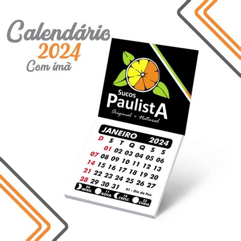 Calendarios 2024 Personalizados Produtos Personalizados No Elo7