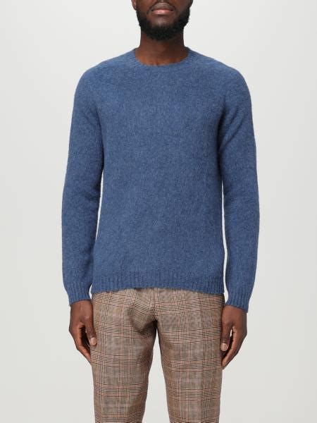 Boglioli Sweater For Man Blue Boglioli Sweater Fb