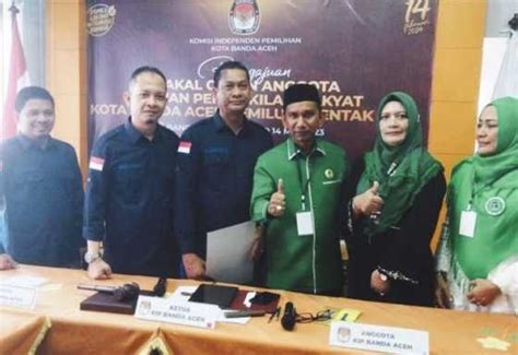 Dpc Ppp Daftarkan Bacaleg Dprk Ke Kip Banda Aceh