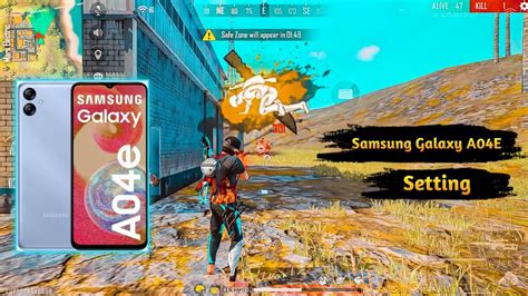 Samsung Galaxy A E Free Fire Dpi Sensitivity Setting Youtube