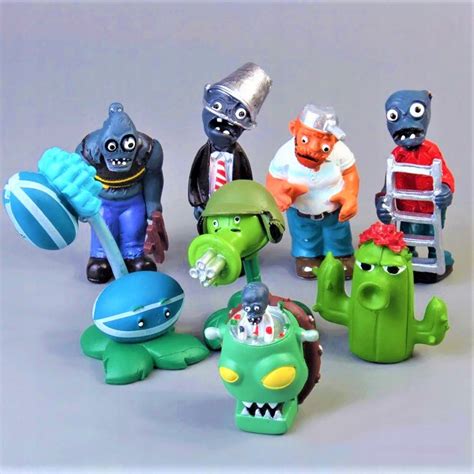 Figurki Na Tort Plants Vs Zombies Ro Liny Gra Pvz