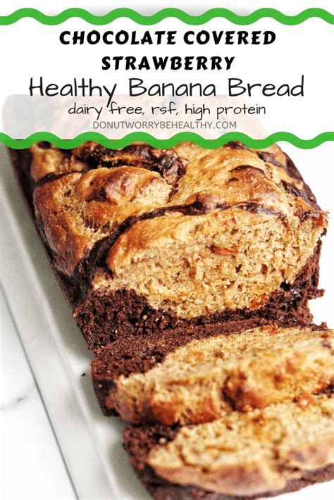 Banana Bread With A Twist Literally Decadent Chocolate And Sweet Strawberry Banana Bread