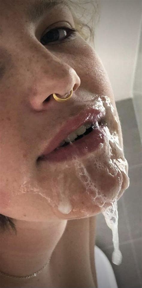 I Feel So Sexy With Cum On My Face