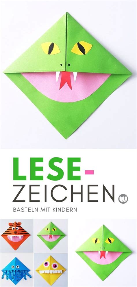 Lesezeichen Origami Tiere Falten Origami Tiere Falten 12 Anleitungen Von Leicht Bis Schwierig