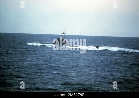 A Port Quarter View Of A Soviet Alfa Class Nuclear Powered Fleet