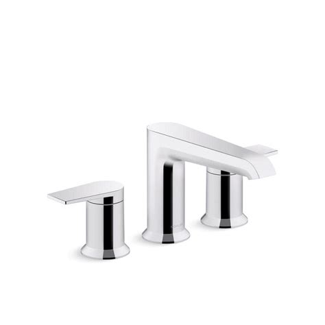 KOHLER Hint 2-Handle Tub Faucet in Polished Chrome (Valve Not Included ...