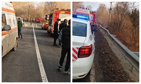 FOTO Accident pe DN 10 între Teliu şi Întorsura Buzăului A ajuns şi