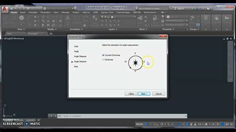 Autocad D Setting Awal Youtube