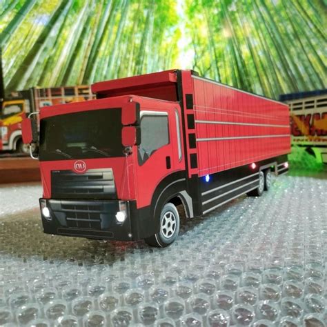 Jual Miniatur Truk Hino Full Lampu Led Tronton Rc Shopee Indonesia