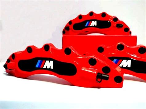 Bmw M Cubierta De Pinza De Freno Rojo 4Pcs Accesorios Para Etsy