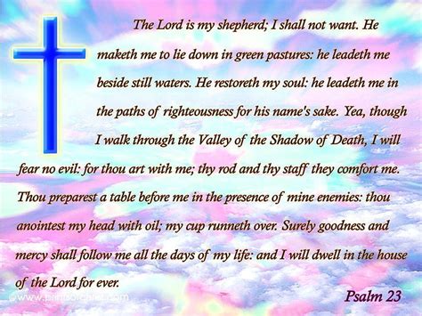 Psalm 23 Kjv