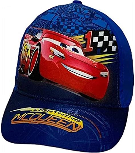 Casquette Cars Disney Taille Unique R Glable Bleu Casquette