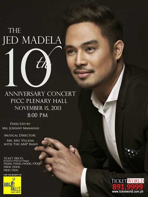 Jed Madela 10th Anniversary Concert - Philippine Concerts