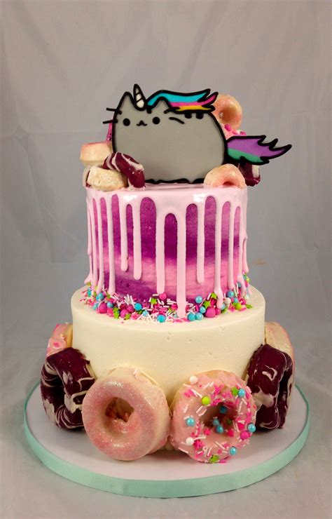 Pusheen Birthday Cake Ideas Pusheen Cat🎂 Cake By Olina Wolfs