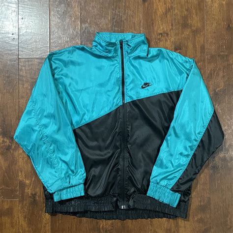 Vintage 90’s Nike Zip Up Jacket Preowned Size Depop