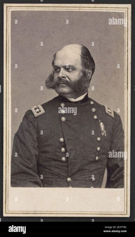 Major General Ambrose Burnside Of St Rhode Island Infantry Regiment