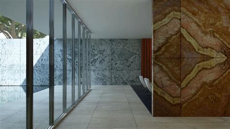 Barcelona Pavilion Interior