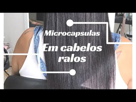 Microcápsulas de queratina Em cabelos ralos YouTube