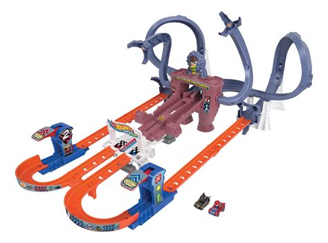 Ripley Pista Hot Wheels Racerverse Lanzamiento De Spider Man Color Multicolor