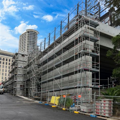 Scaffold Hire For Facade Installation Australian Scaffolds