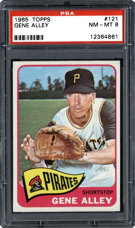 1965 Topps Gene Alley PSA CardFacts